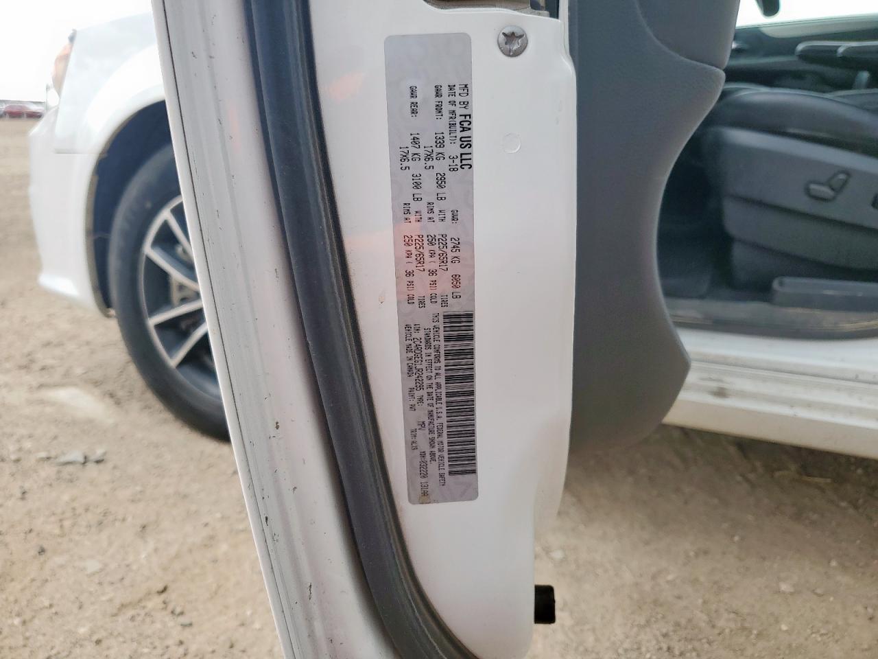 2018 DODGE GRAND CARAVAN