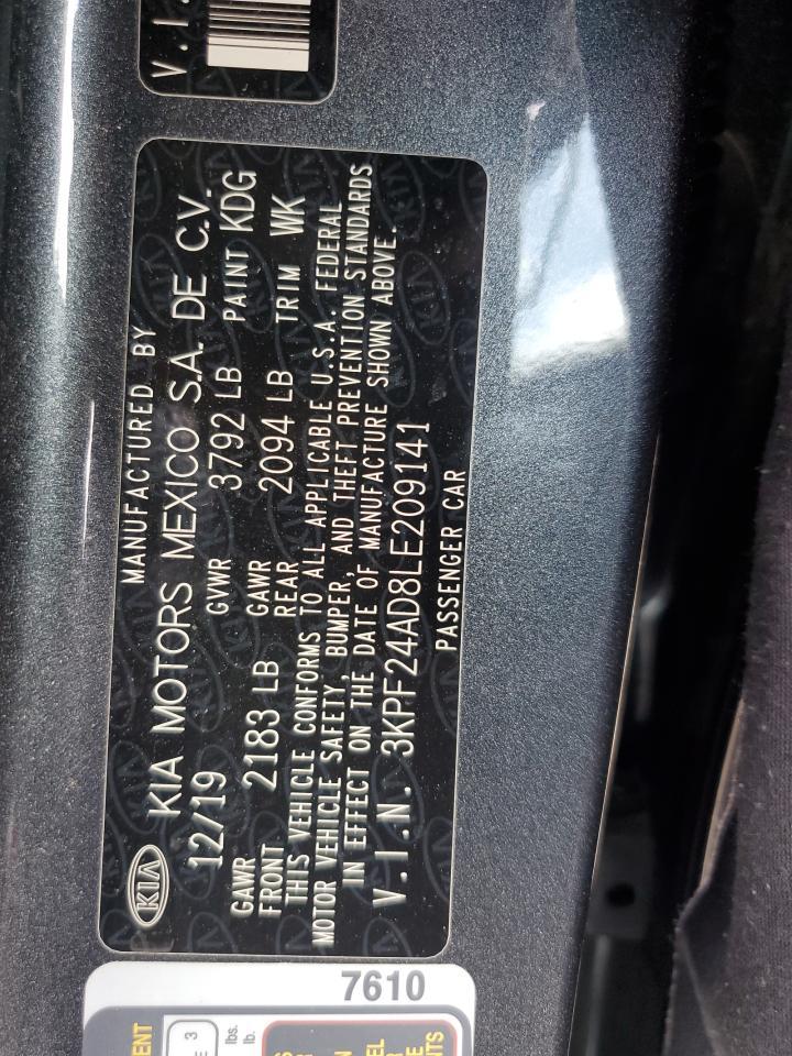 2020 KIA FORTE