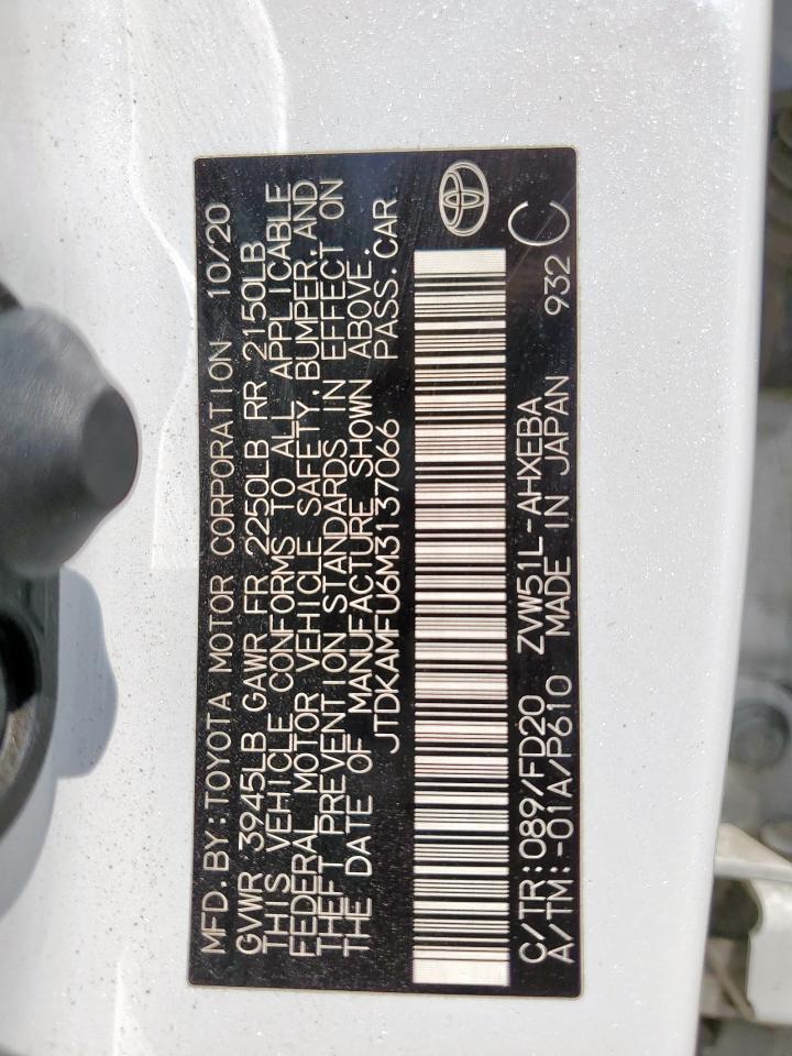 2021 TOYOTA PRIUS