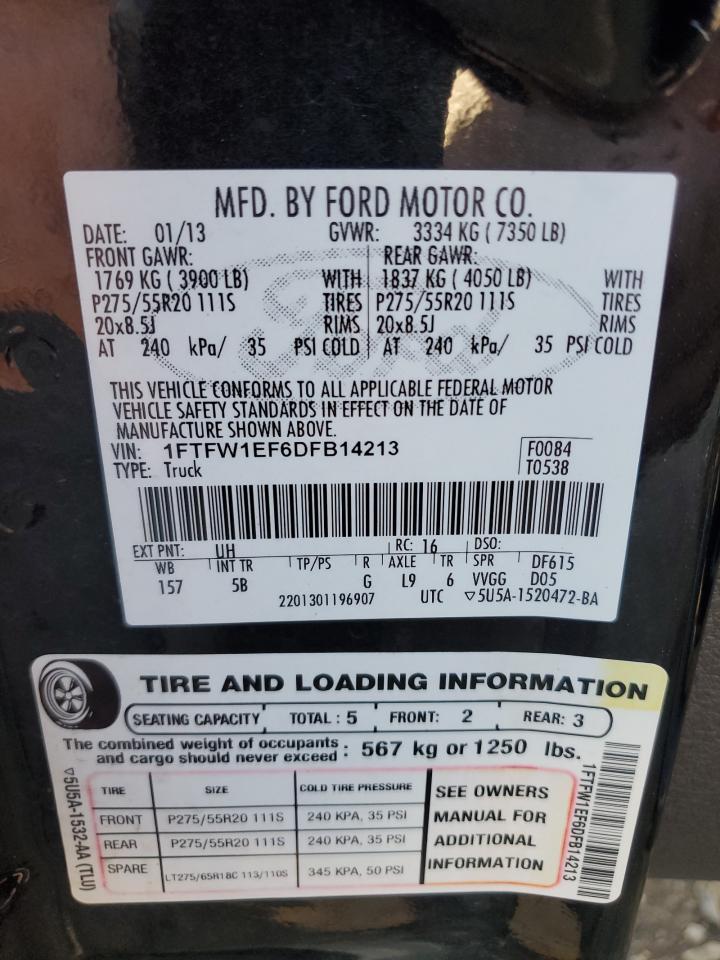 2013 FORD F-150