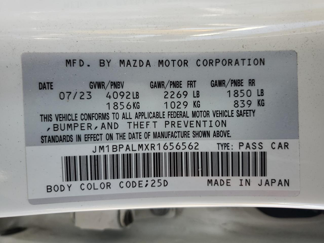 2024 MAZDA 3