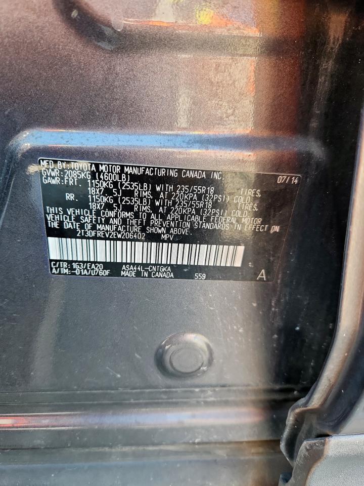2014 TOYOTA RAV4