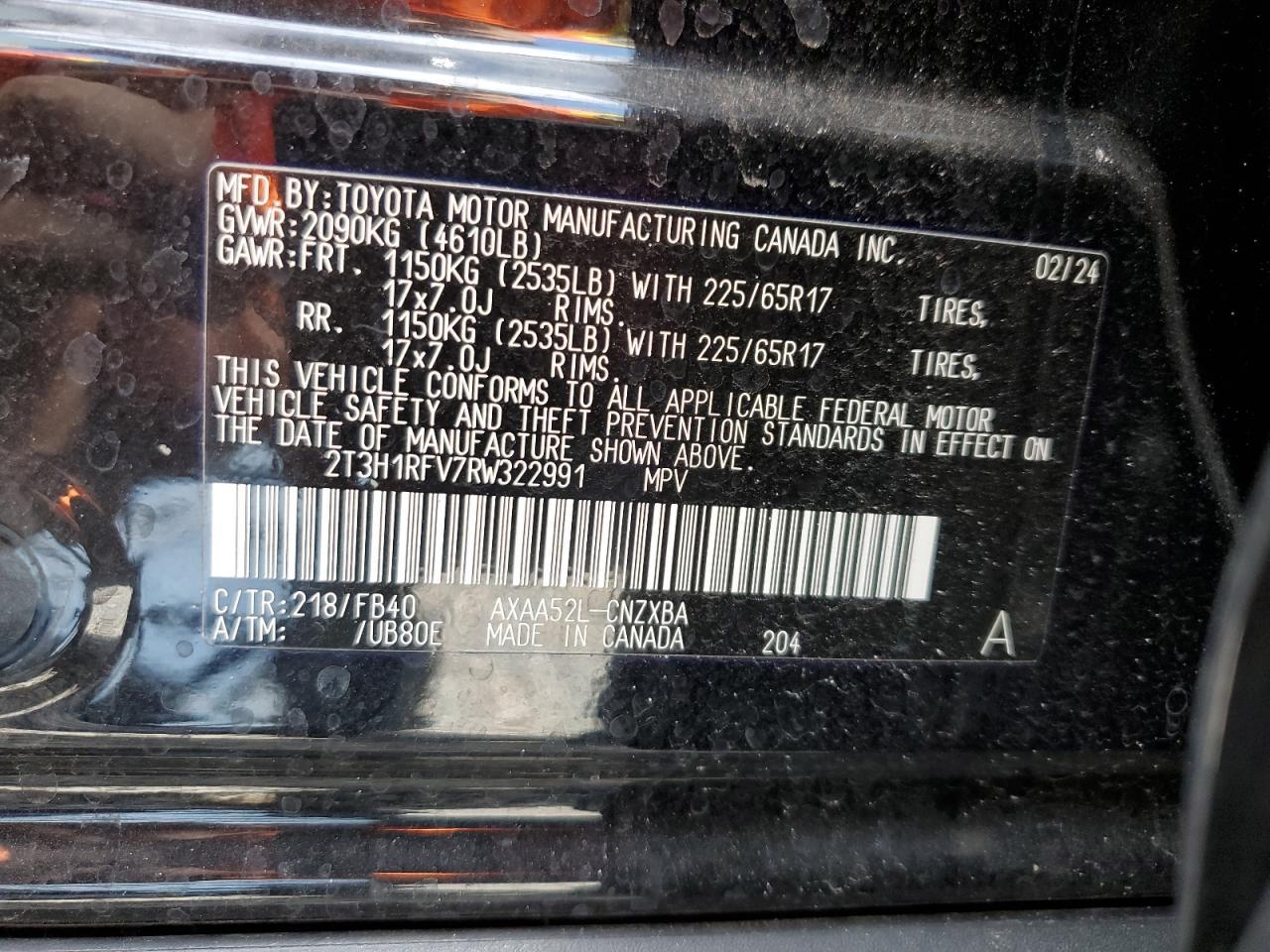 2024 TOYOTA RAV4