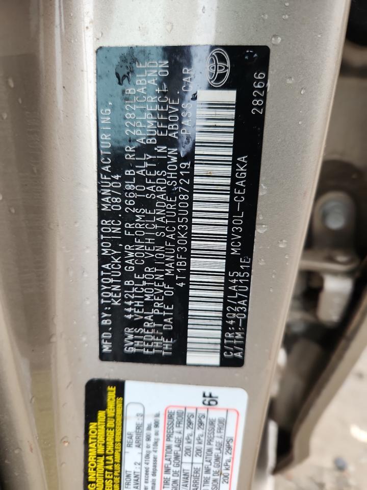 2005 TOYOTA CAMRY