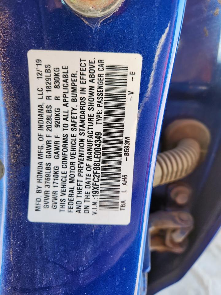 2020 HONDA CIVIC