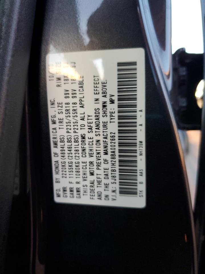 2011 ACURA RDX
