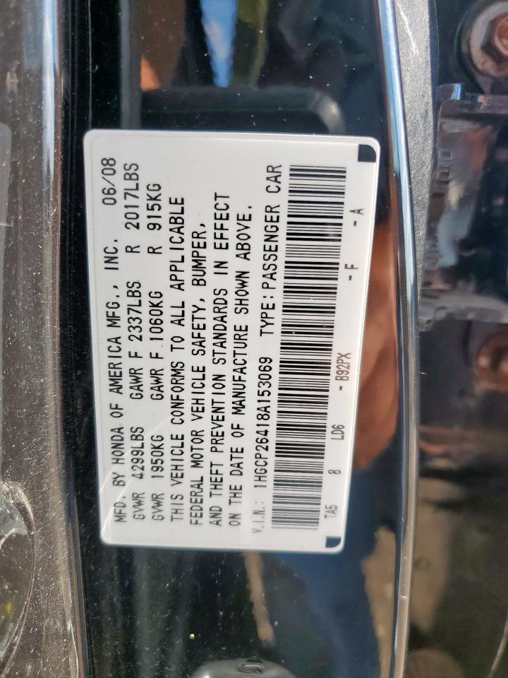 2008 HONDA ACCORD