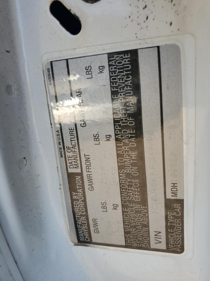 1988 CHRYSLER Lebaron
