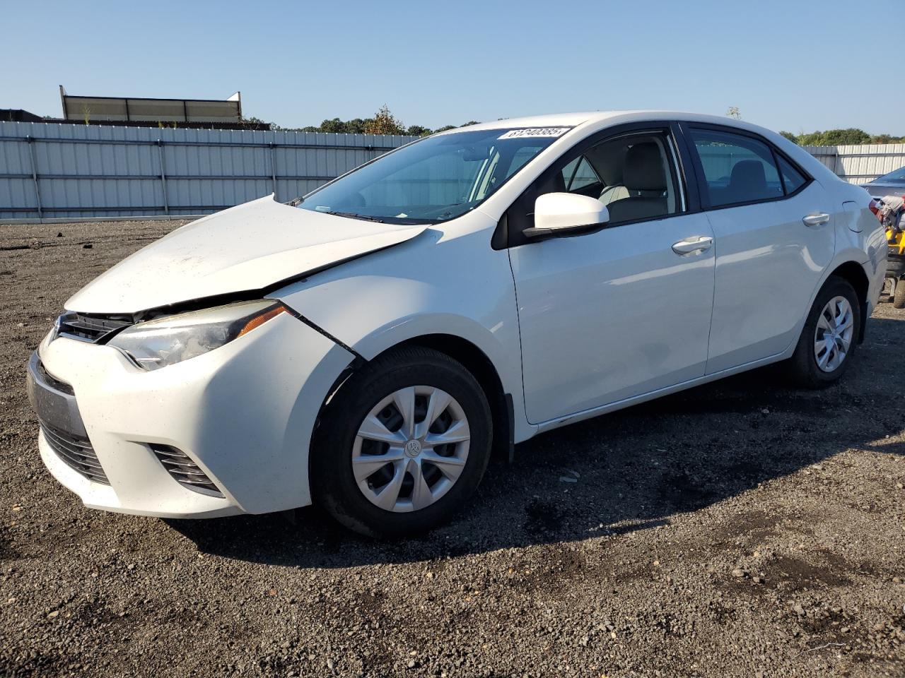 2016 TOYOTA COROLLA