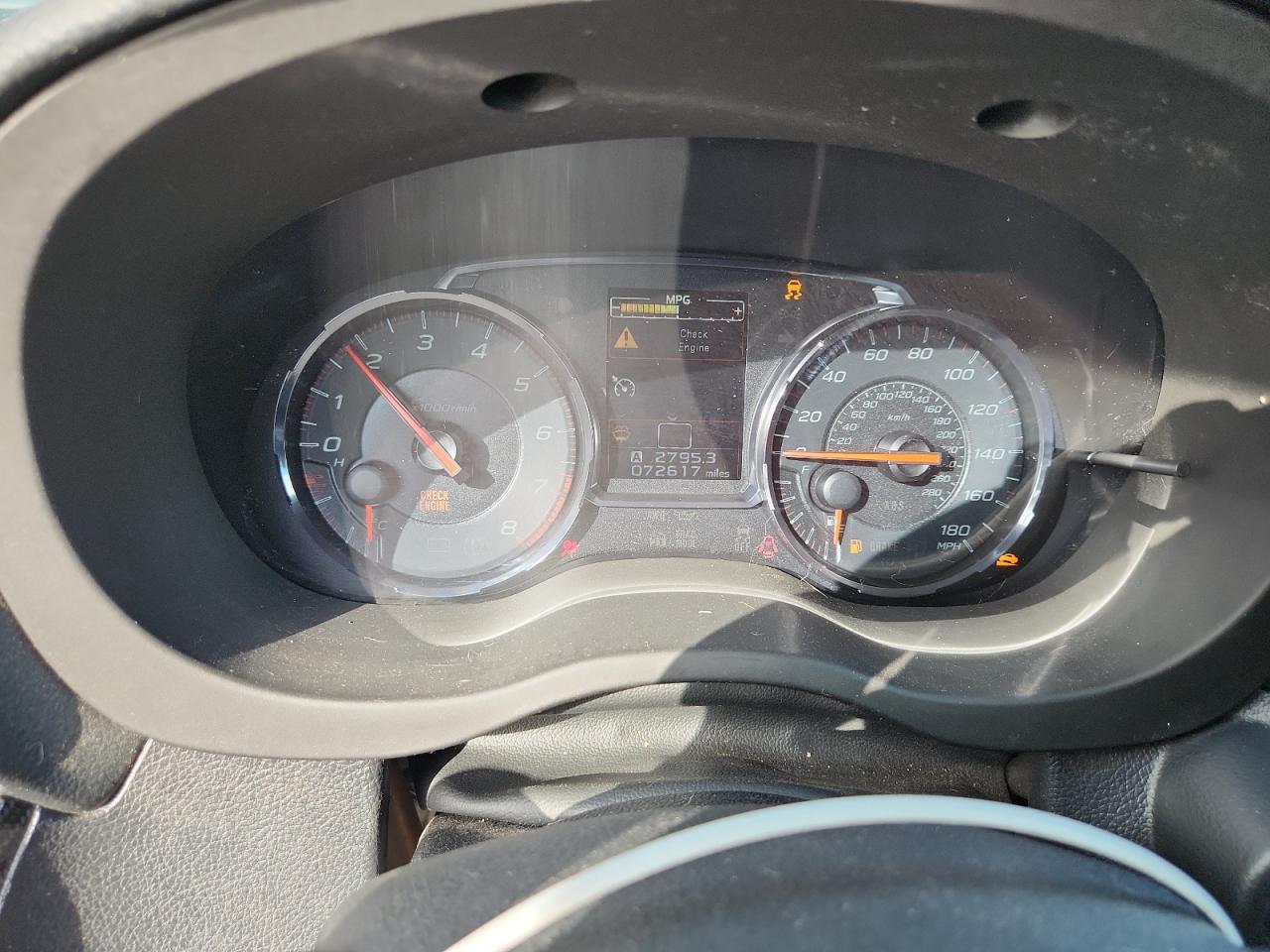 2018 SUBARU WRX