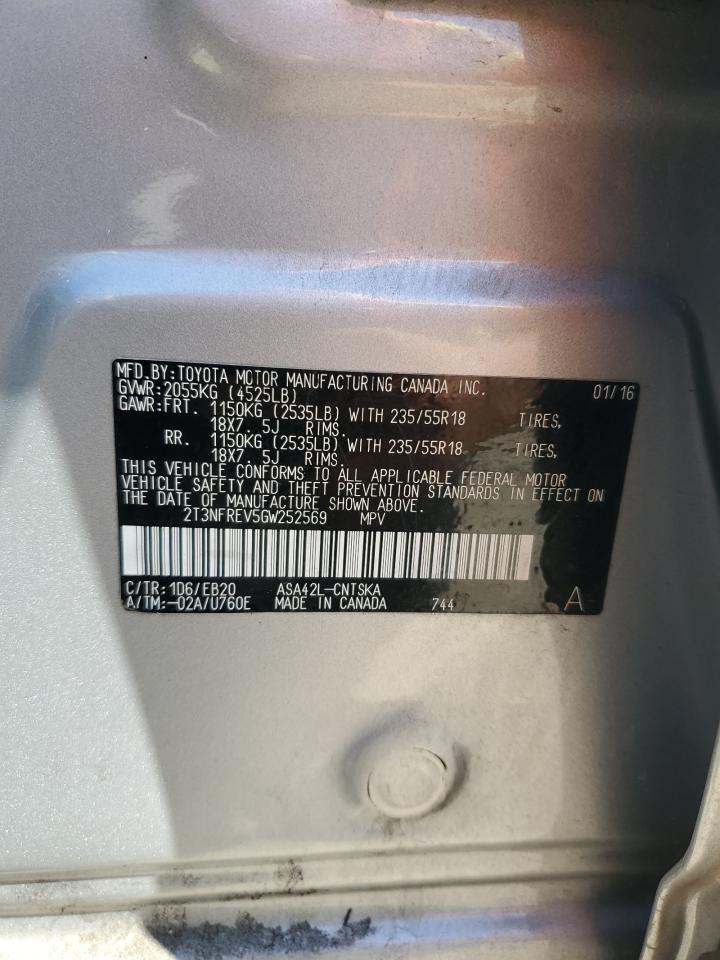 2016 TOYOTA RAV4