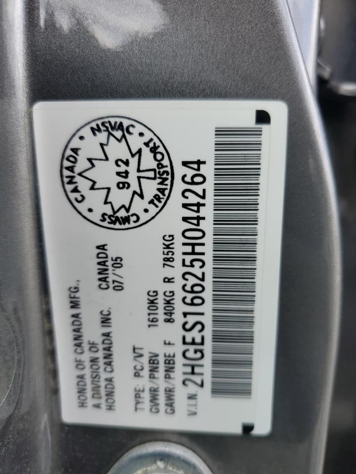 2005 HONDA CIVIC