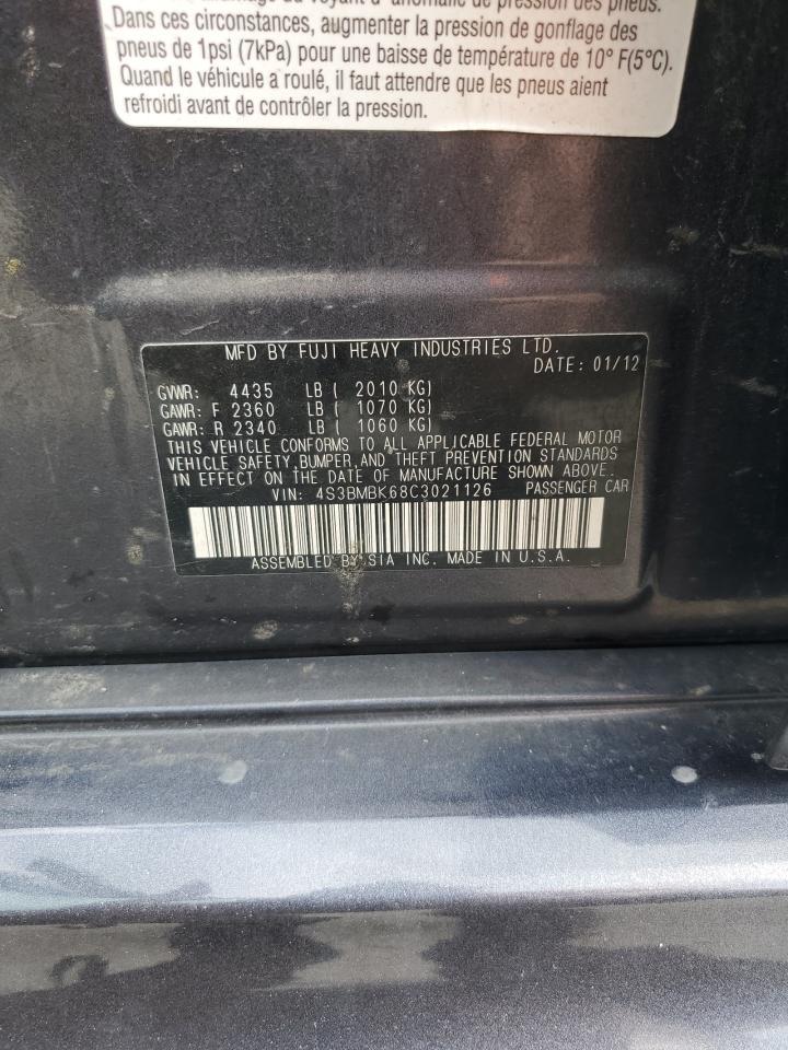 2012 SUBARU Legacy