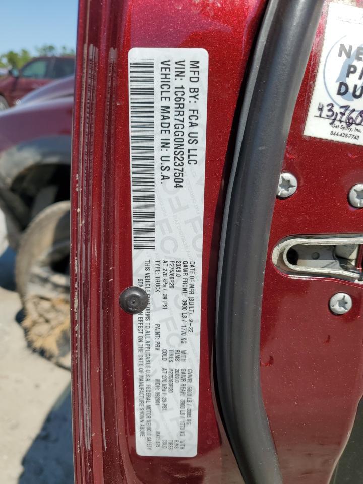 2022 RAM 1500