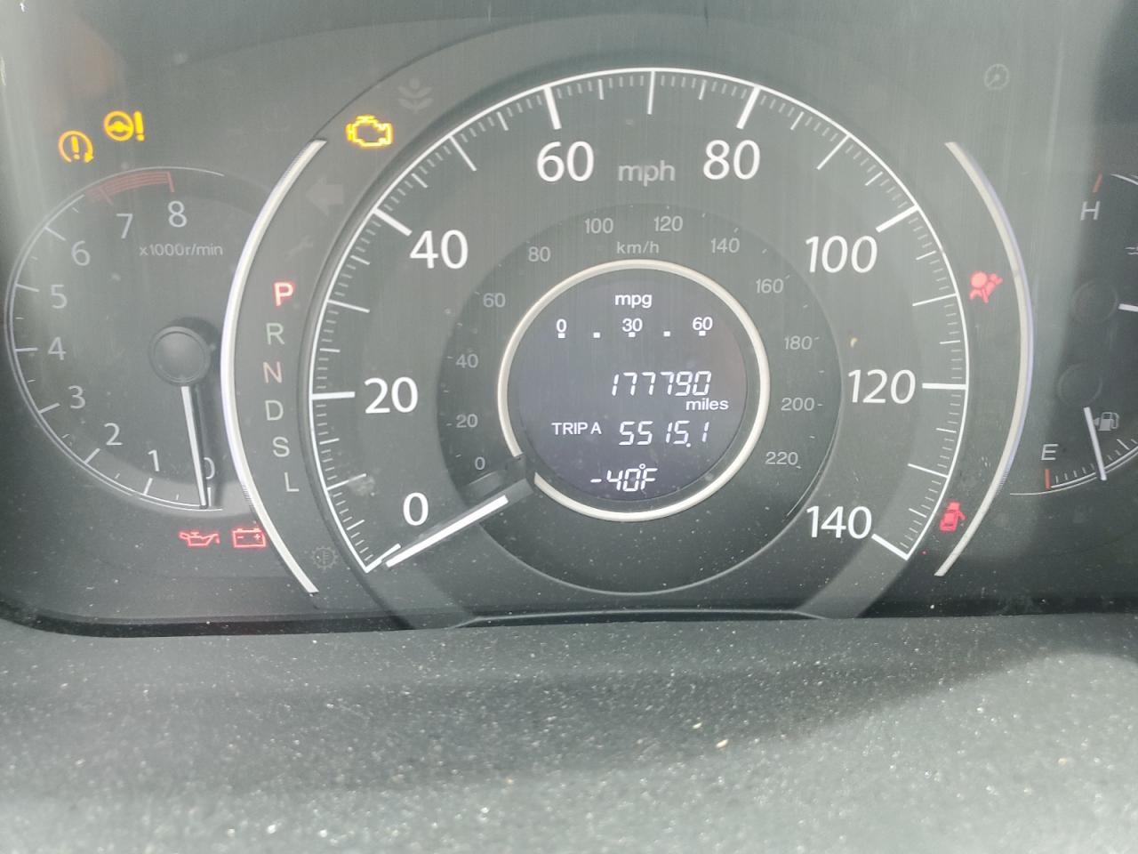 2016 HONDA CR-V