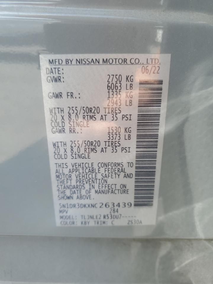 2022 NISSAN PATHFINDER