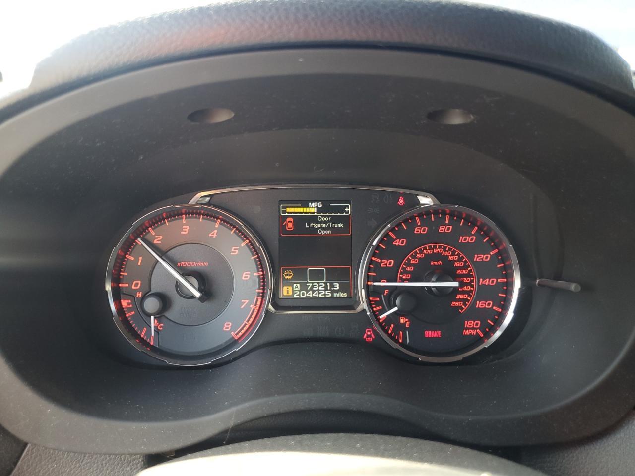 2015 SUBARU WRX