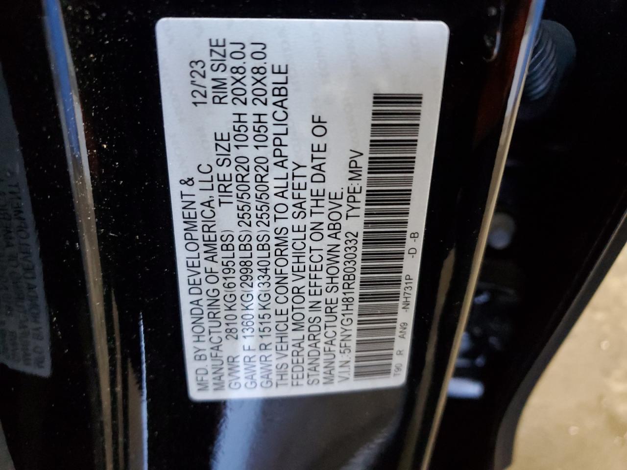 2024 HONDA PILOT