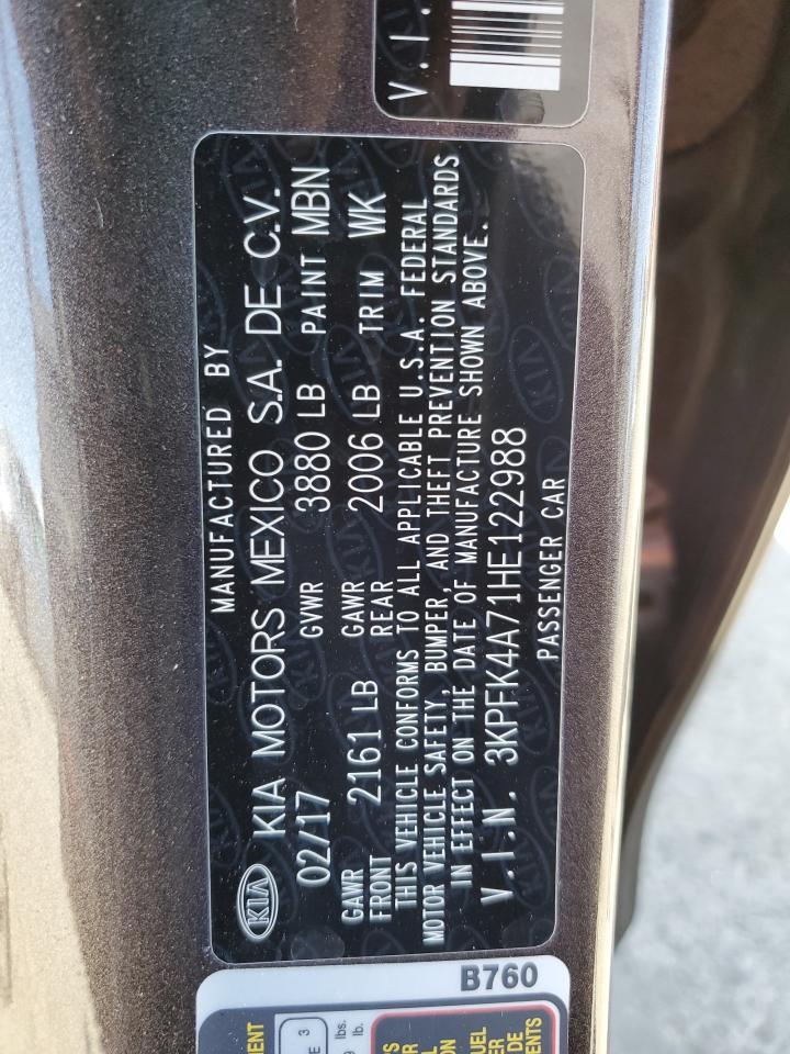2017 KIA FORTE