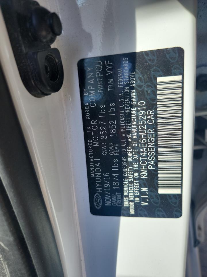 2017 HYUNDAI ACCENT