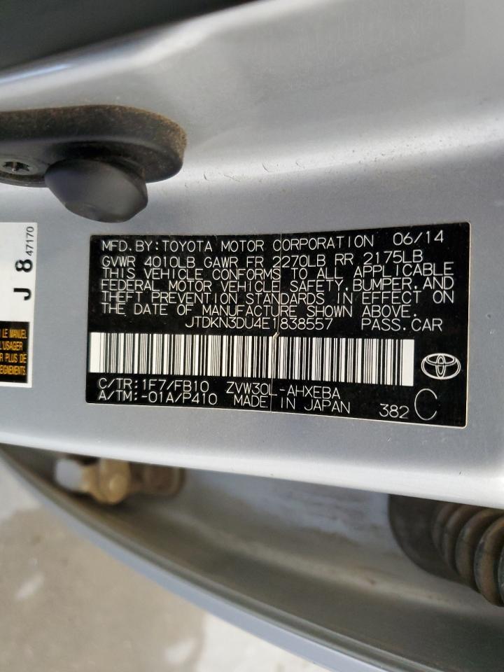 2014 TOYOTA PRIUS