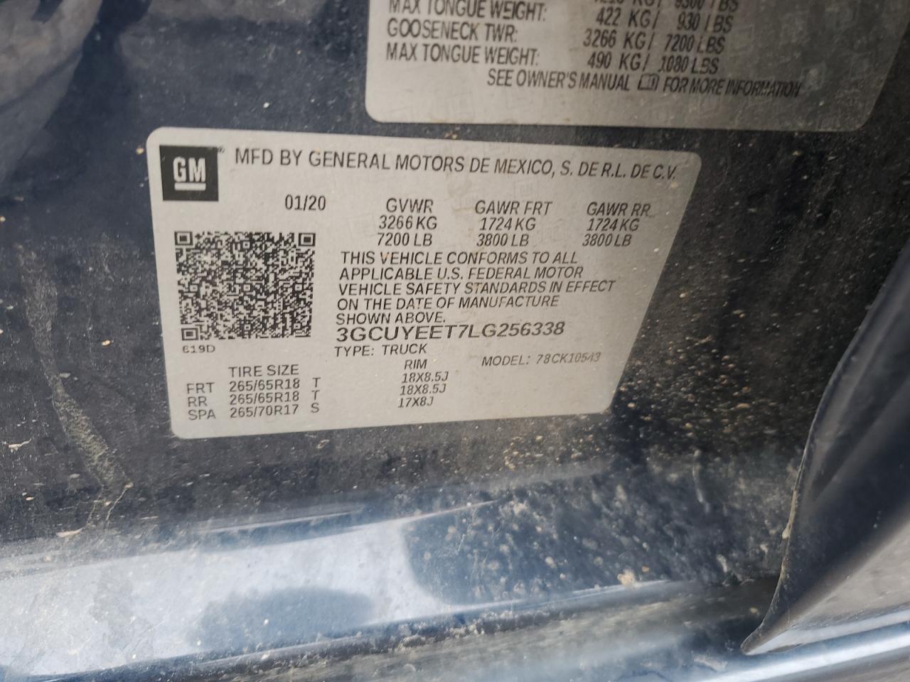 2020 CHEVROLET Silverado