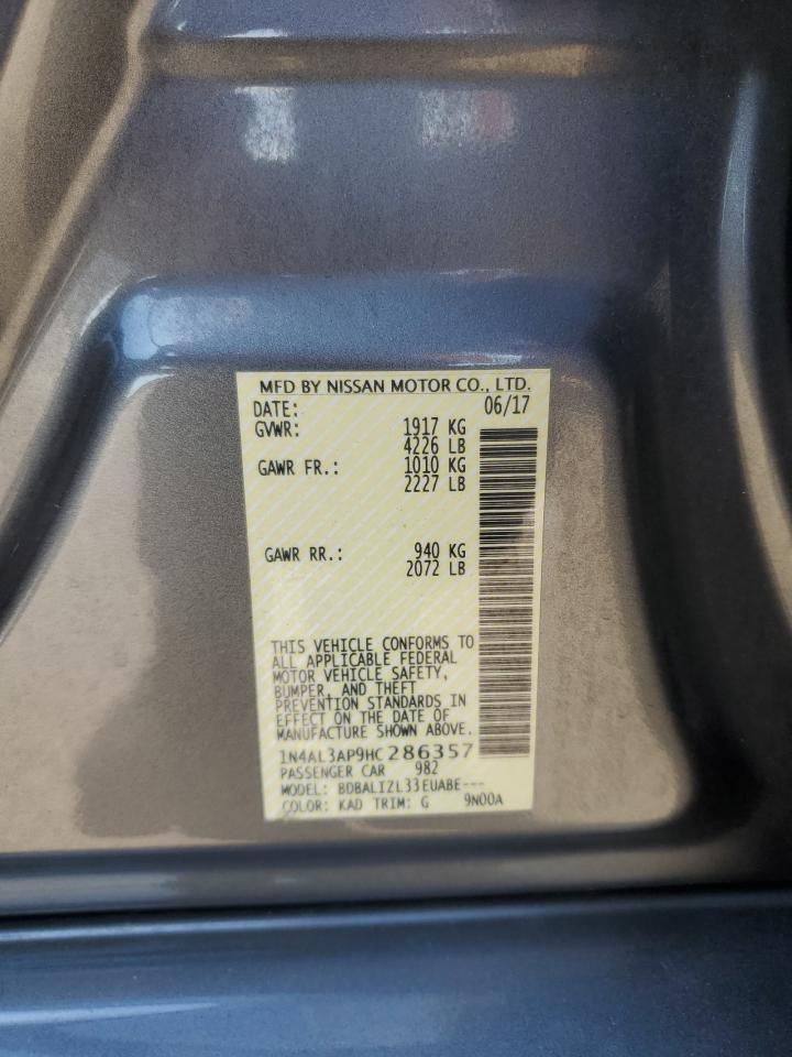 2017 NISSAN ALTIMA