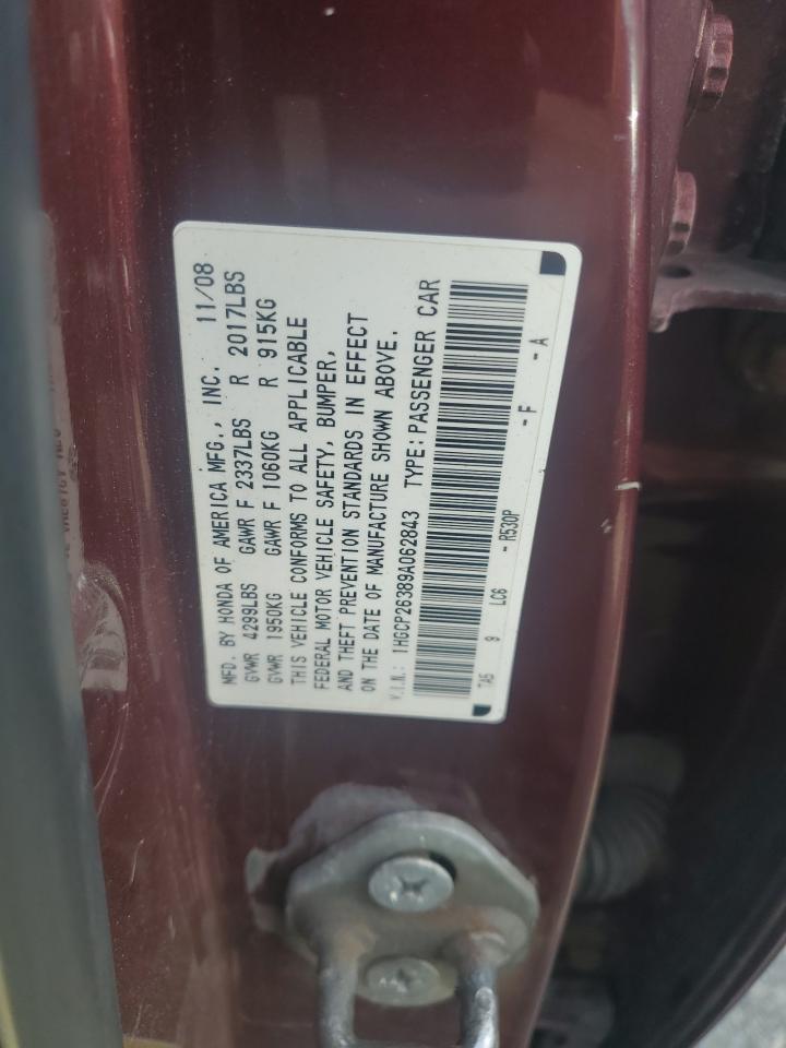 2009 HONDA ACCORD
