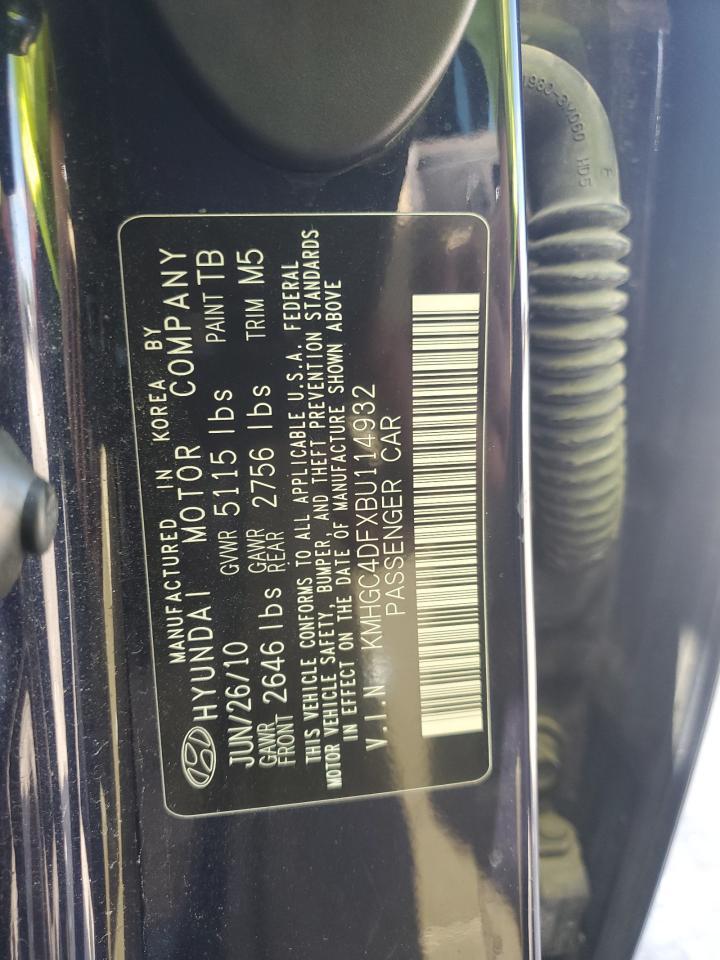 2011 HYUNDAI GENESIS