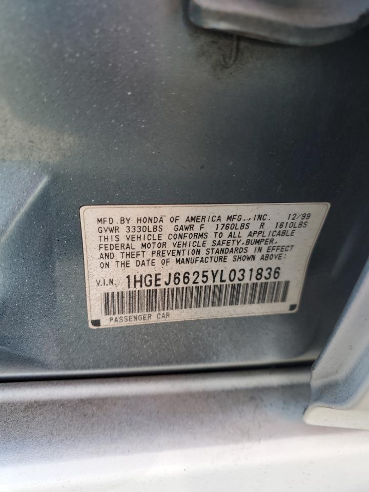 2000 HONDA CIVIC