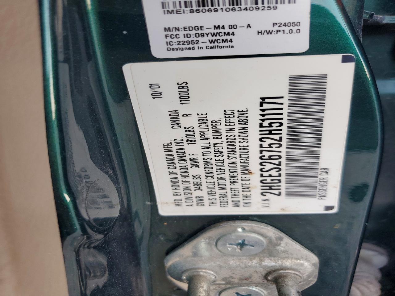 2002 HONDA CIVIC