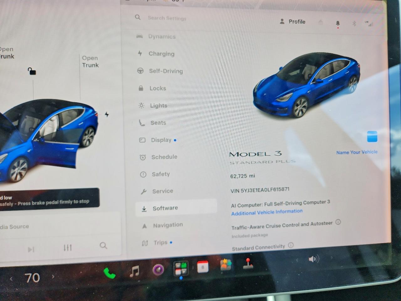 2020 TESLA MODEL 3