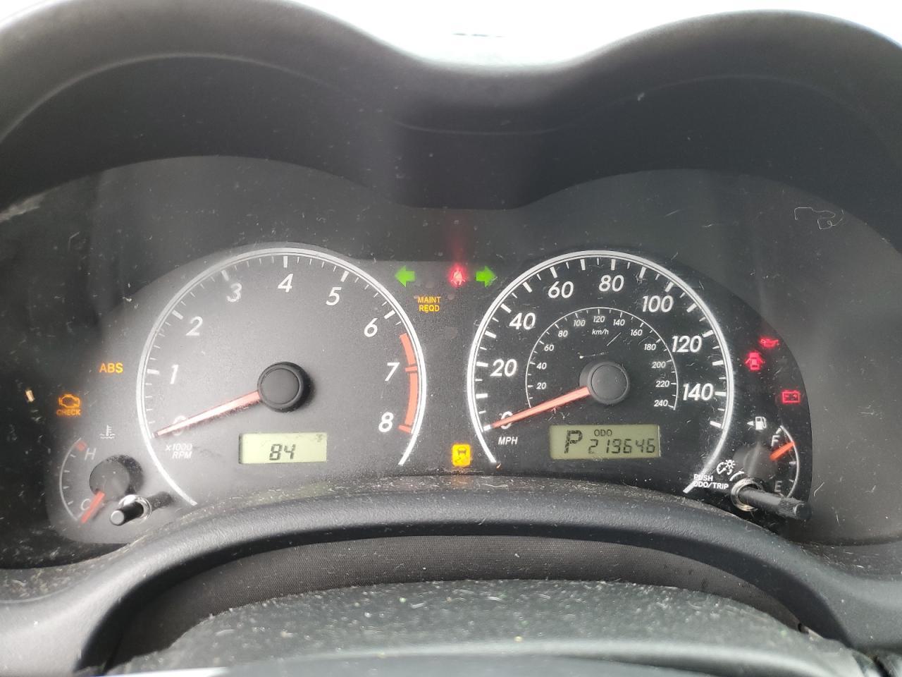 2012 TOYOTA COROLLA