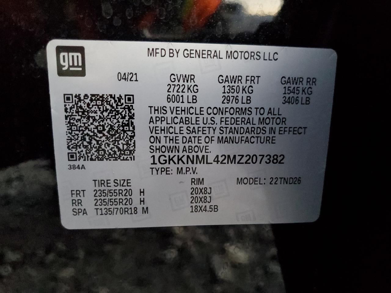 2021 GMC ACADIA