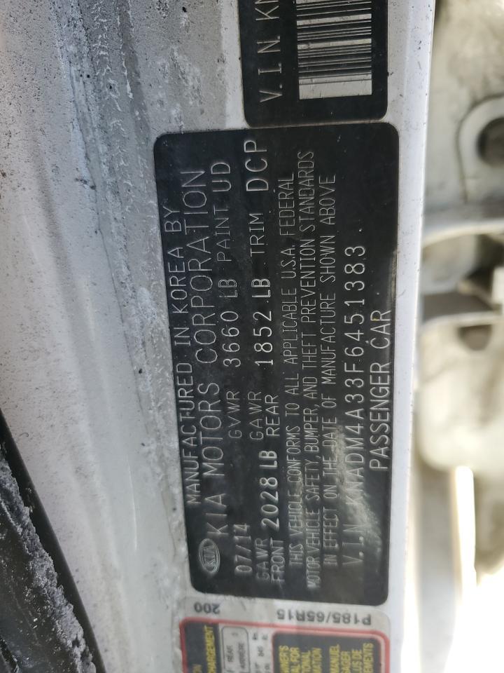 2015 KIA RIO