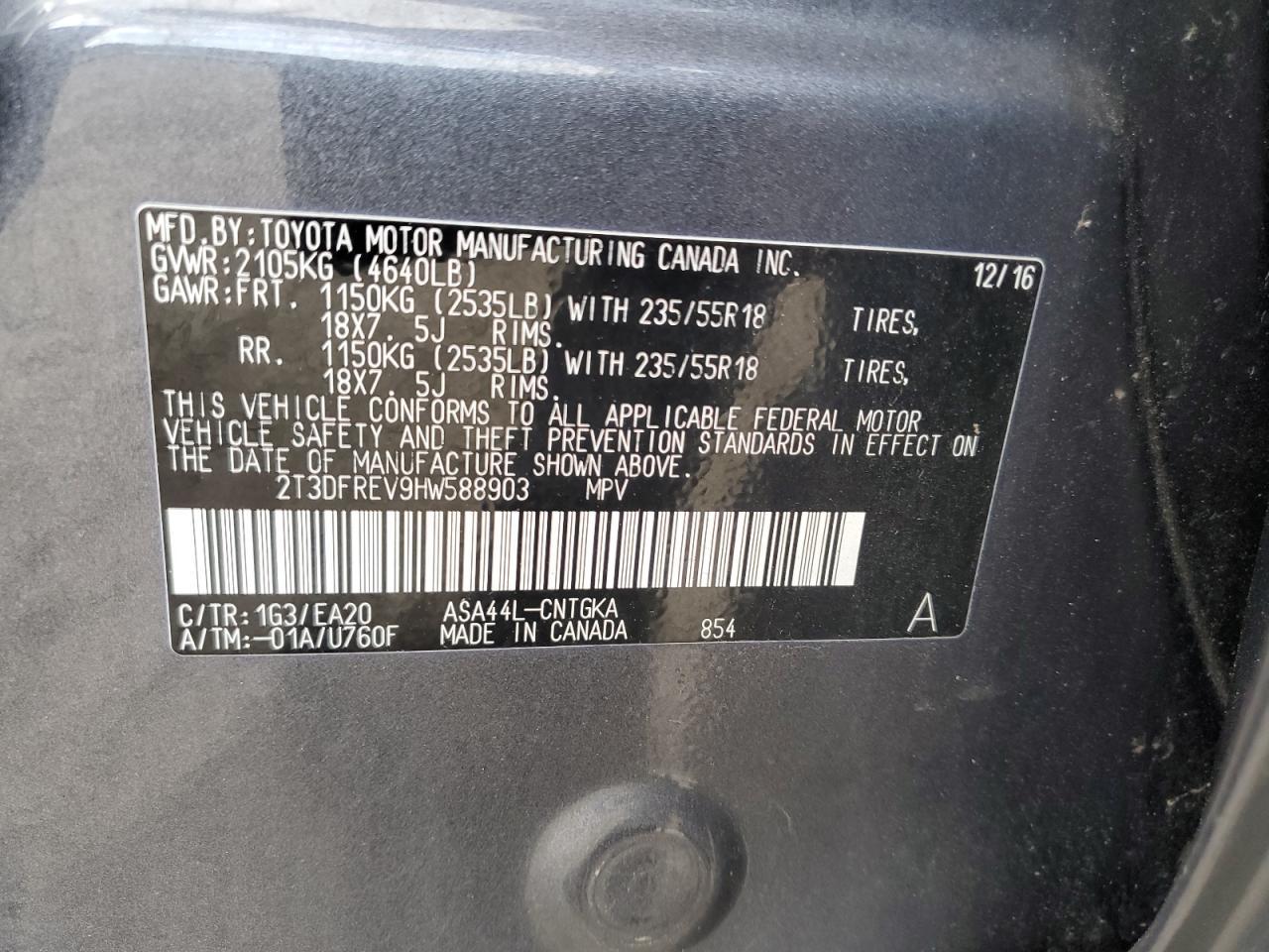 2017 TOYOTA RAV4