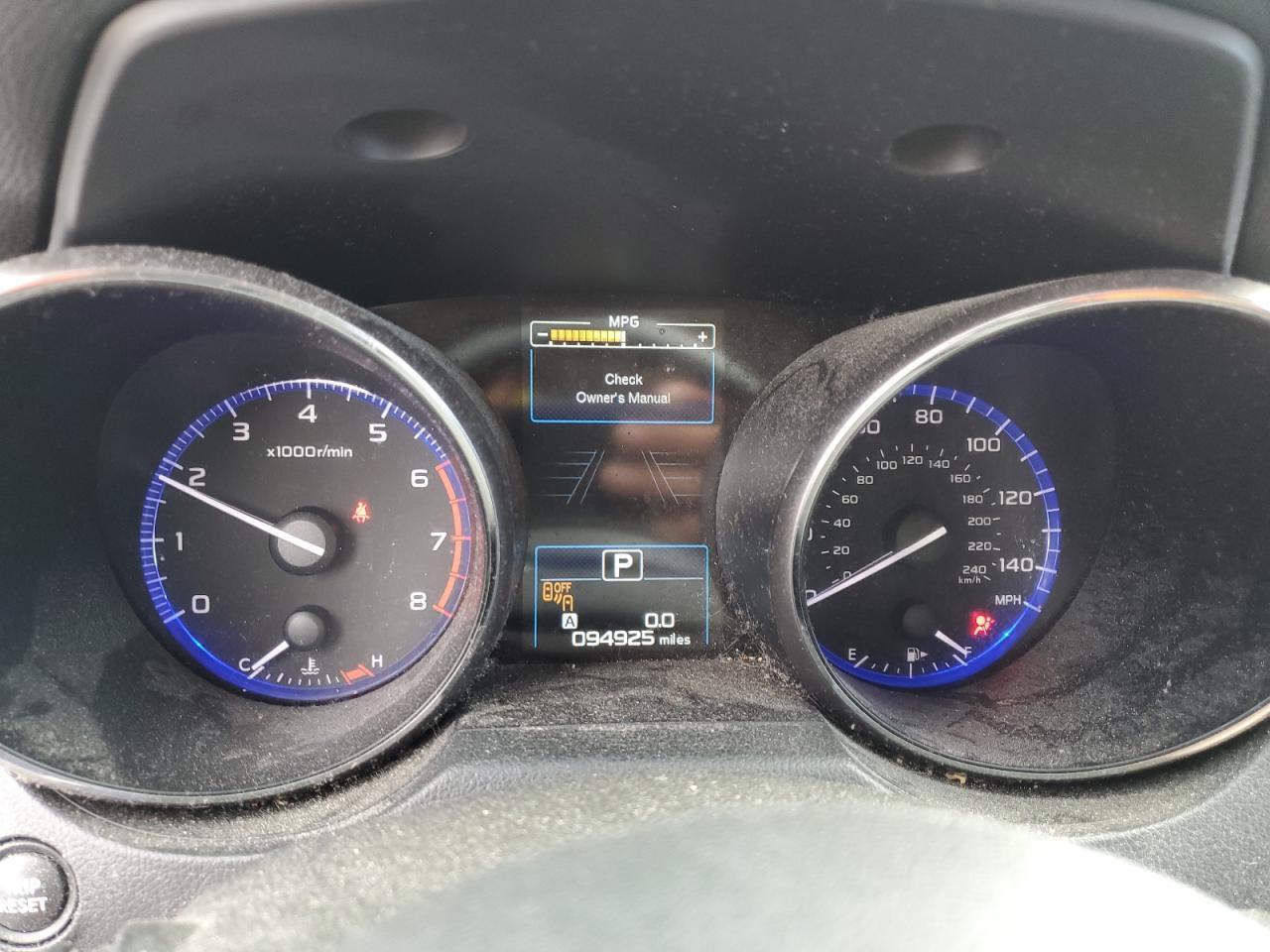 2019 SUBARU Outback