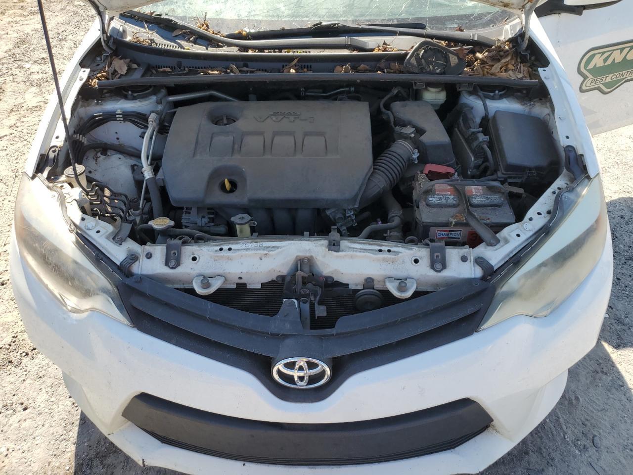 2016 TOYOTA COROLLA