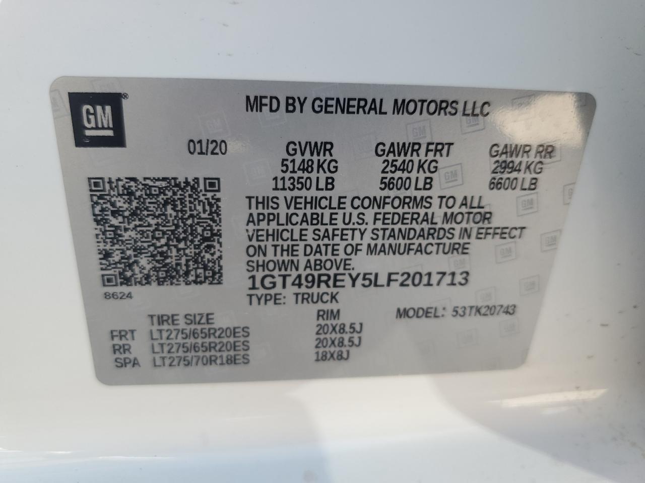 2020 GMC Sierra
