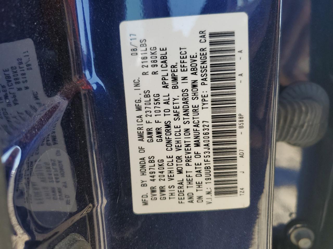 2018 ACURA TLX