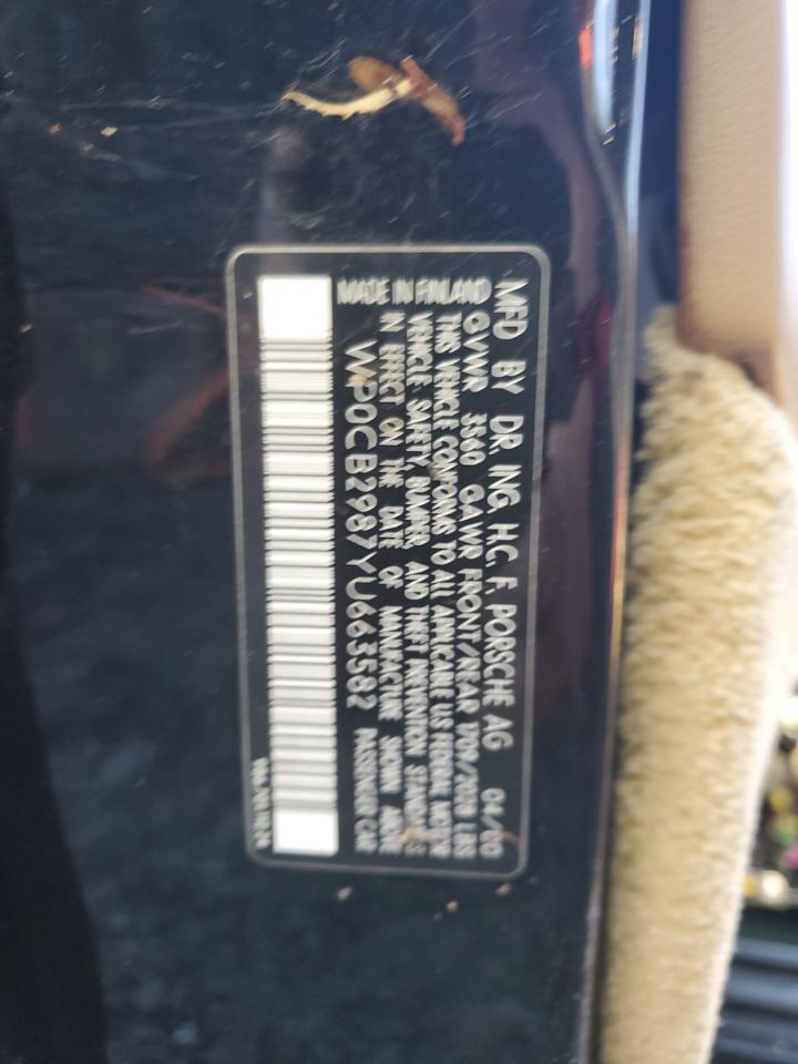 2000 PORSCHE Boxster