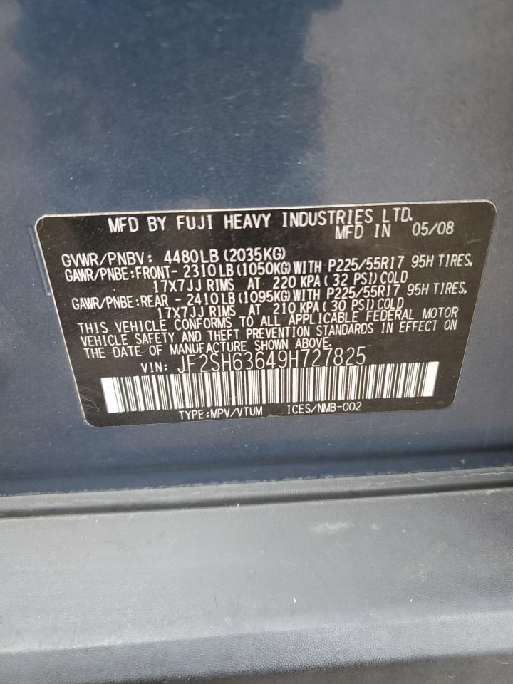 2009 SUBARU FORESTER