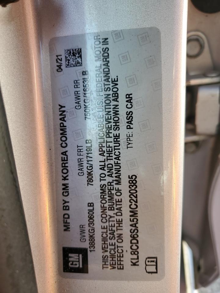 2021 CHEVROLET Spark