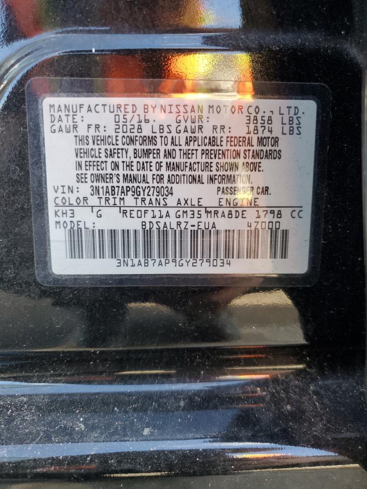 2016 NISSAN SENTRA