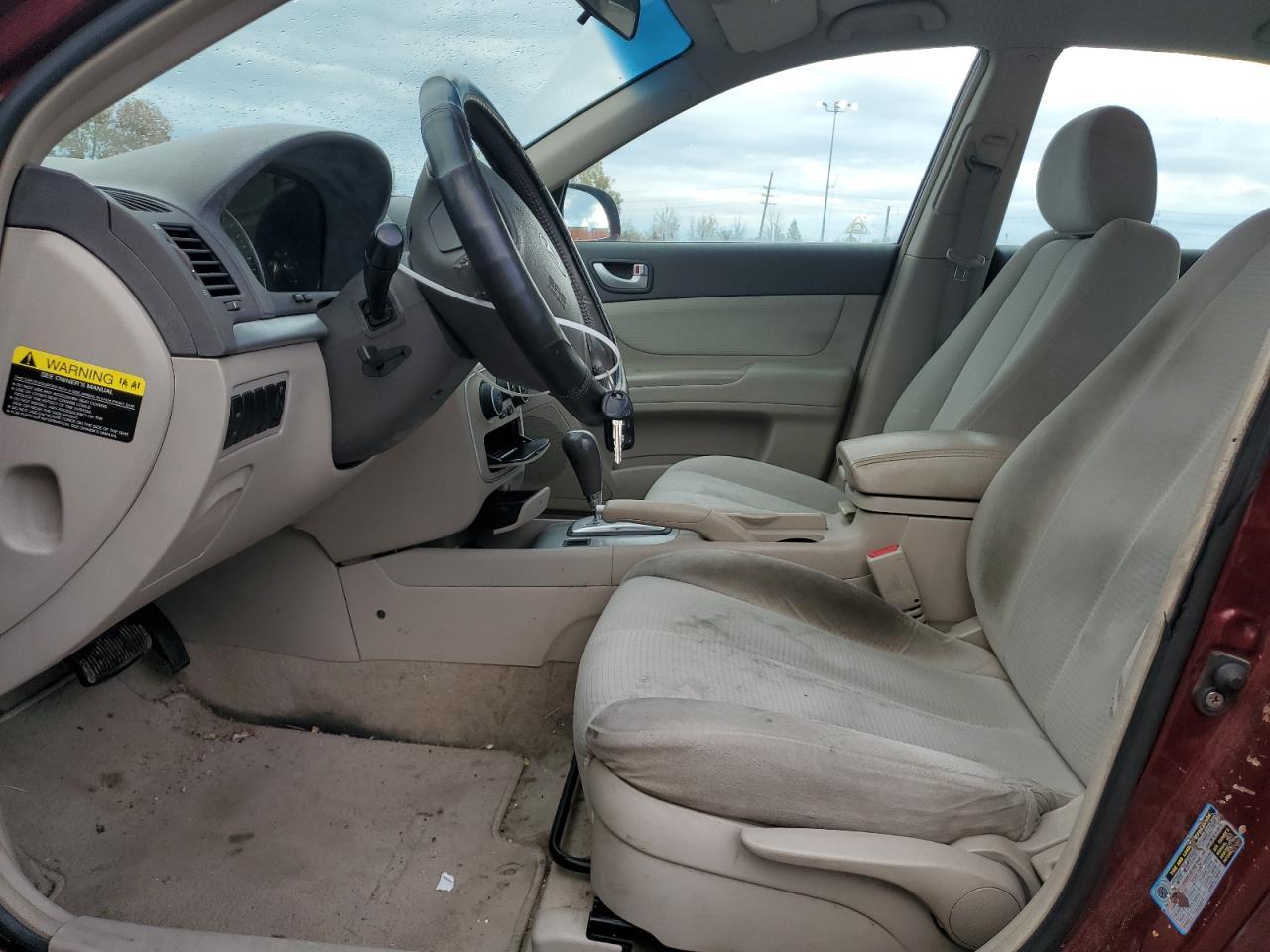 2008 HYUNDAI SONATA