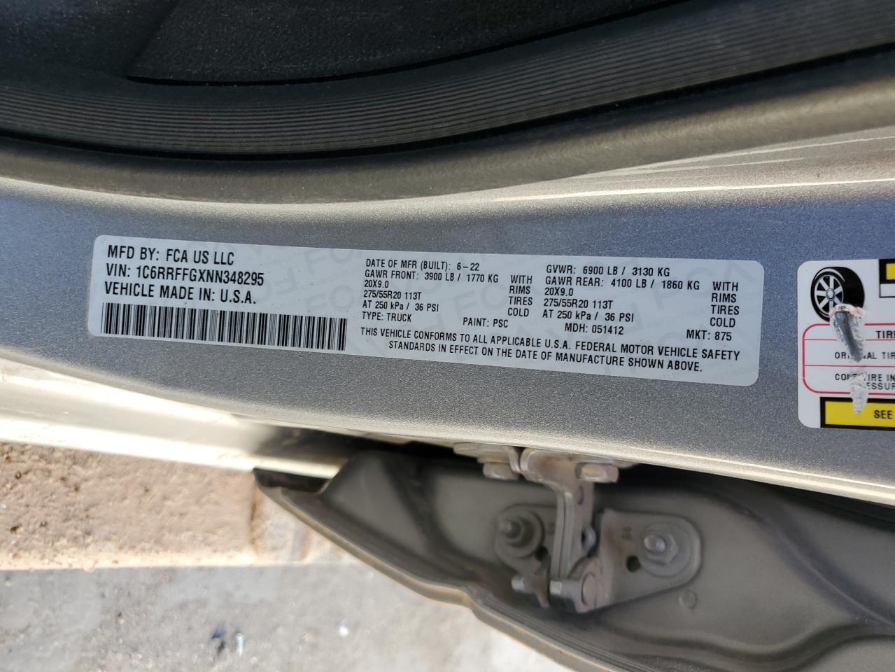 2022 RAM 1500