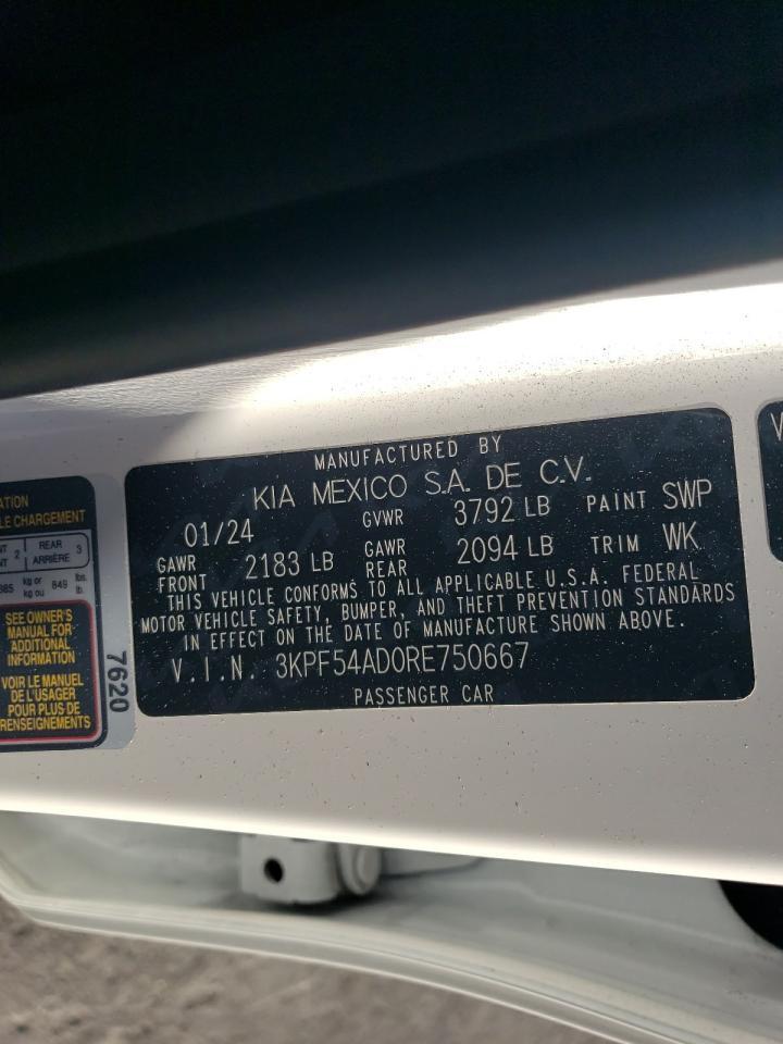 2024 KIA FORTE