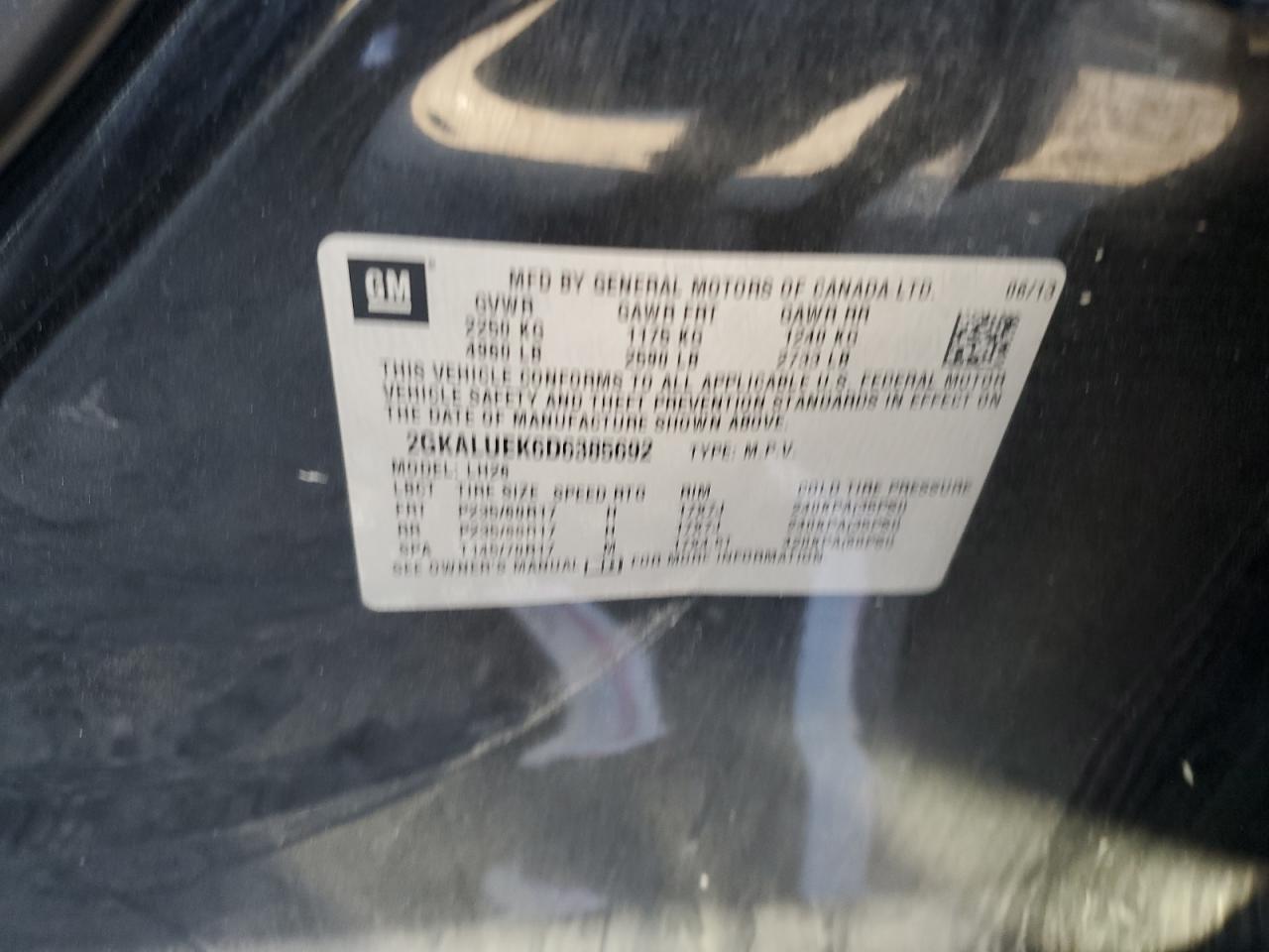 2013 GMC Terrain