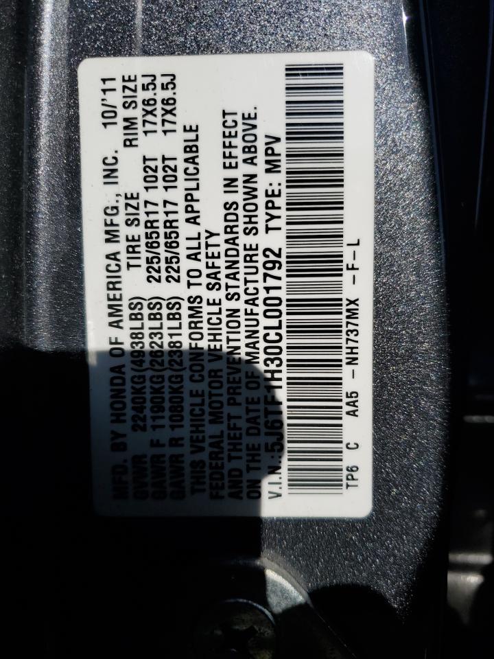 2012 HONDA Crosstour