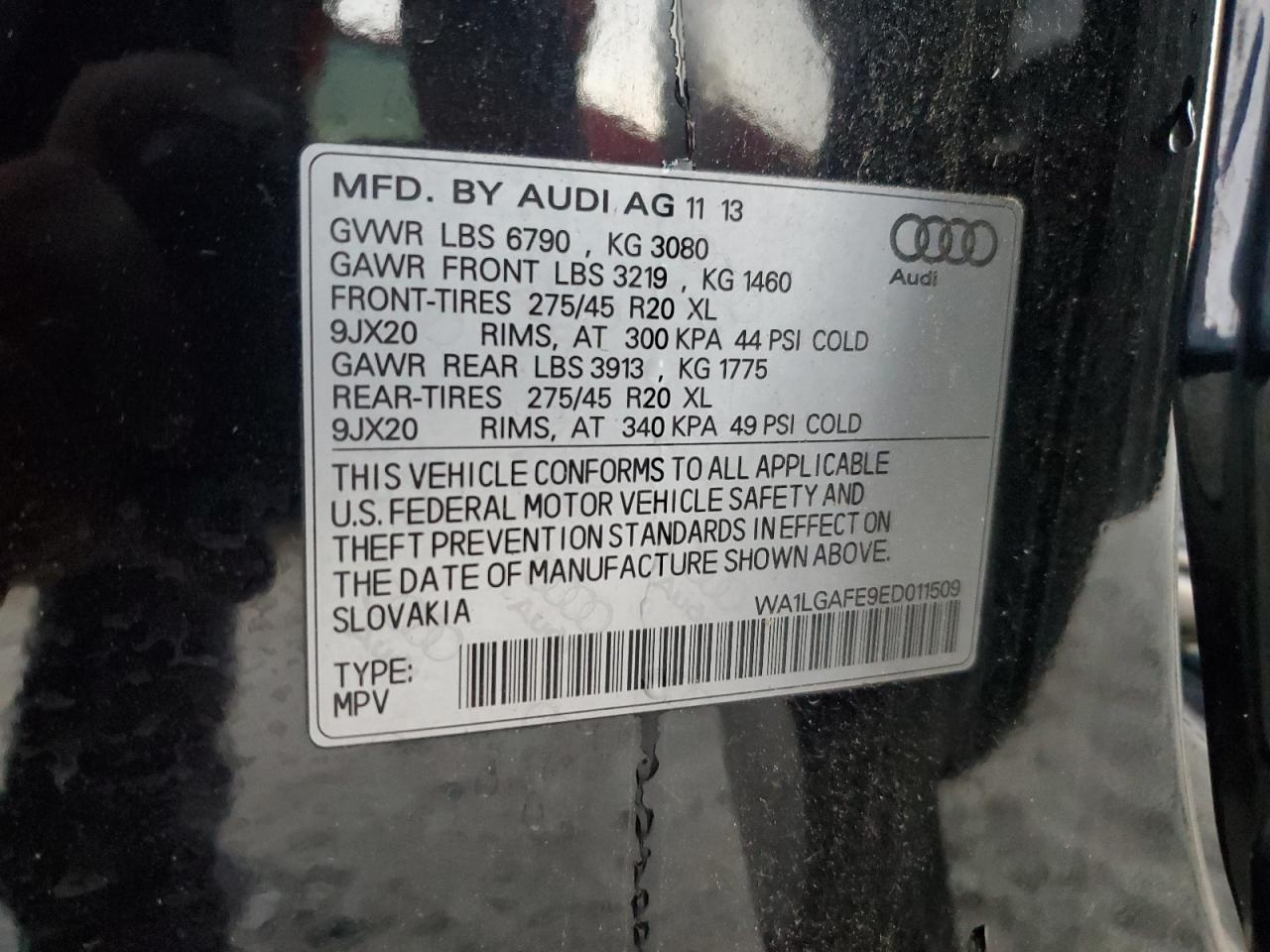 2014 AUDI Q7